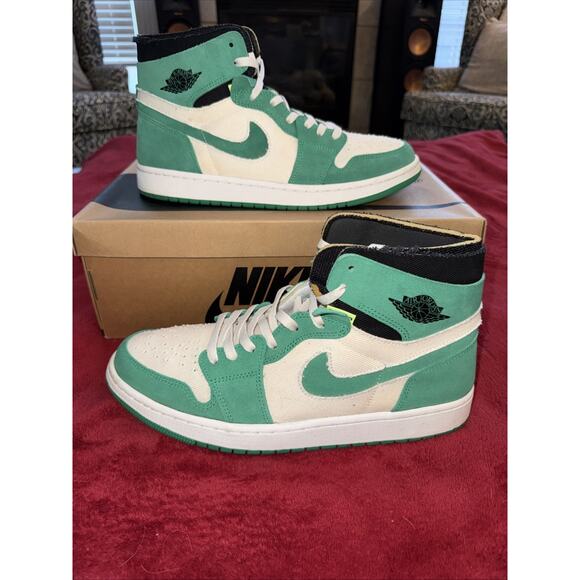 Size 12 - Jordan 1 Zoom Comfort Stadium Green OG BOX - Picture 3 of 11